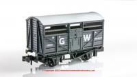 NR-45W PECO GWR Cattle Truck in GW Grey Livery No 13865